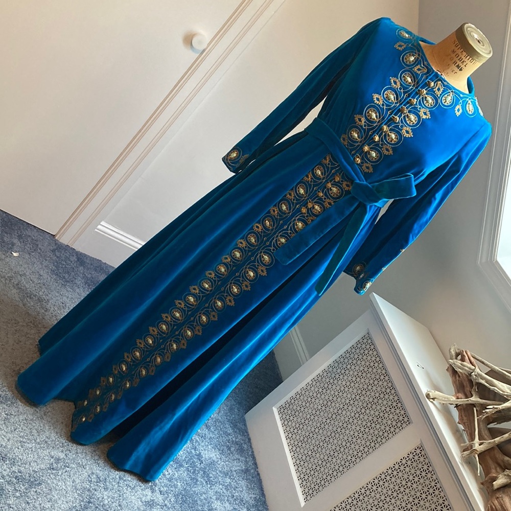 Adele Simpson Vendome Velvet Dress - SIMPLY AMAZING!!!